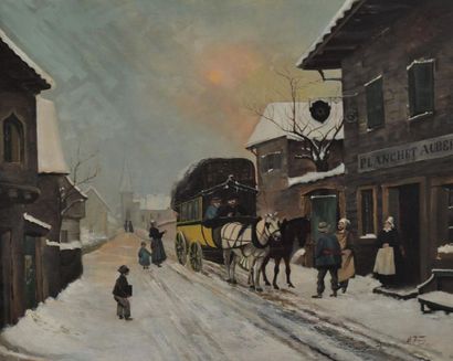 Ecole du XXe siècle - d'après Théodore LEVIGNE....