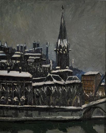 Jean COUTY (1907-1991). Lyon, Saint-Georges...