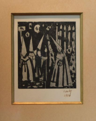 Jean COUTY (1907-1991). Les processions de...