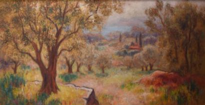 Pierre THÉVENIN (1905-1950). Bord de mer...