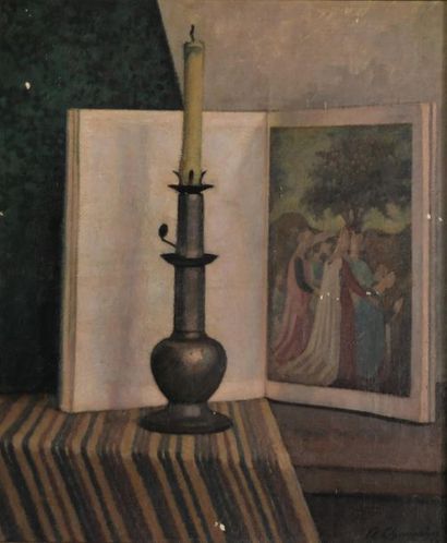 René CHANCRIN (1911-1981). Nature morte au...