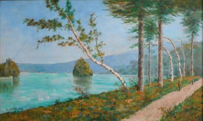 Charles LUDIN (1867-1949). Parc de la Tête...