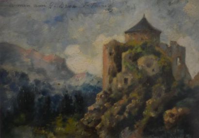 Jules TAIRIG (XIXe-XXe). Le château perché....