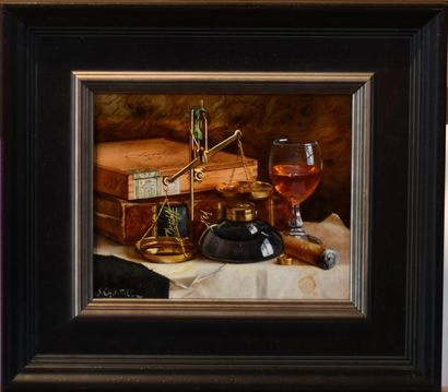 Stephane CAPITREL (né en 1959). Davidoff....