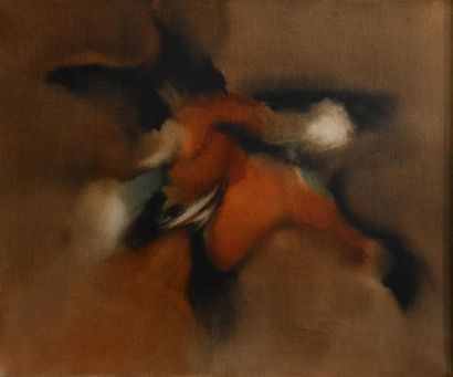 Jean JANOIR (1929-2012). Composition abstraite,...