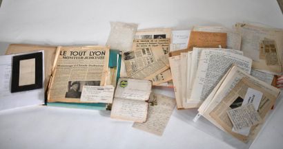 Ensemble d'archives ayant appartenu à Claudius...