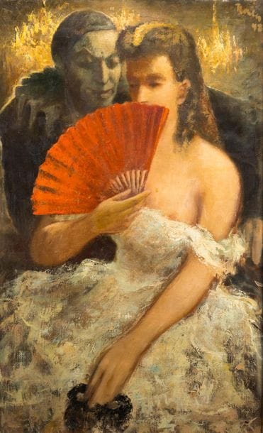 Rudolf KASTER (1914-2003). Au bal masqué....
