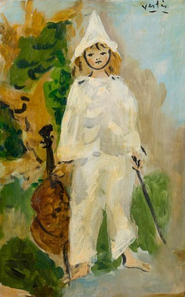 Marcel VERTES (1895-1961). Petit Arlequin...