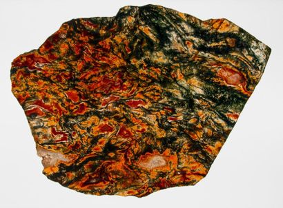 Foam agate slice. 21x28.5 cm.