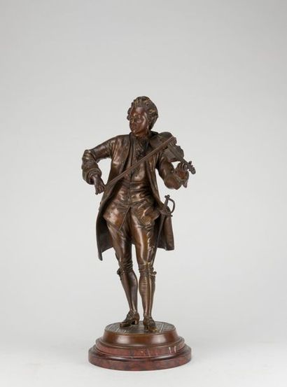 Emile BRUCHON (active 1880-1910). Mozart...