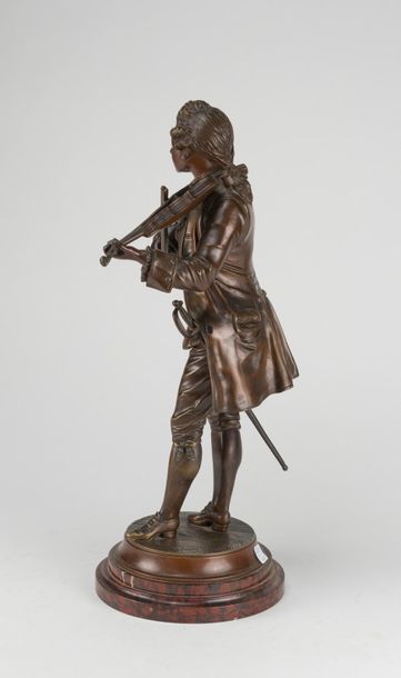 Emile BRUCHON (active 1880-1910). Mozart...