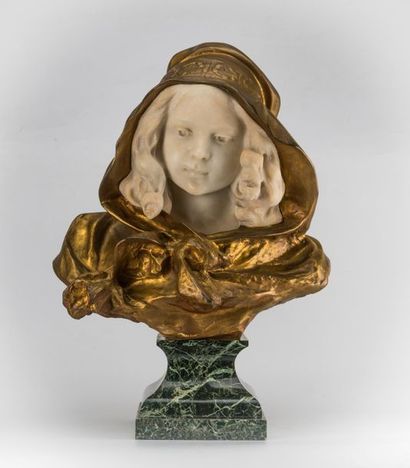 Fortunato GORI (act.1895-1925). Bust of a...