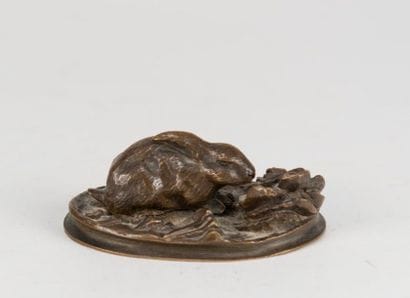 According to Antoine-Louis Barye (1795-1875)
Rabbit...