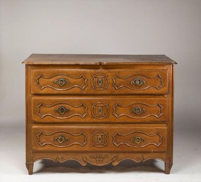 Crossbow chest of drawers with three drawers,...