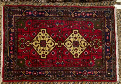Persian carpet, Koliay origin, year 80. 
Cotton...