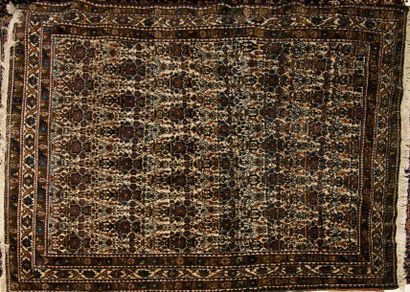 Persian rug, Abadeh origin, year 50. cotton...