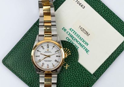 ROLEX Oyster Perpetual. Bracelet montre en...