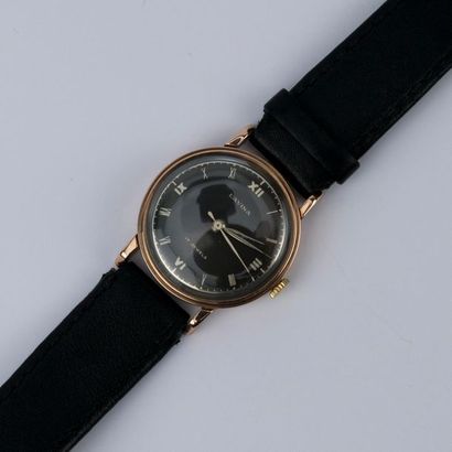 LAVINA. Montre bracelet de dame en or rose...