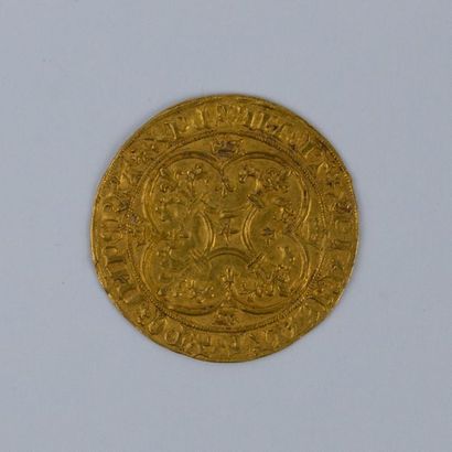 CHARLES VI Écu d'or à la couronne (1385)
A/...