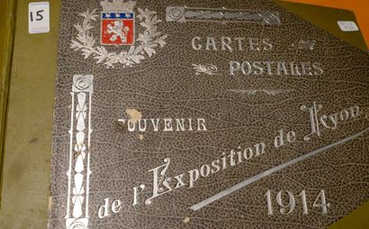CPA/CPSM/CPM	3 Albums	 + 1 Boite. Régionalisme,...