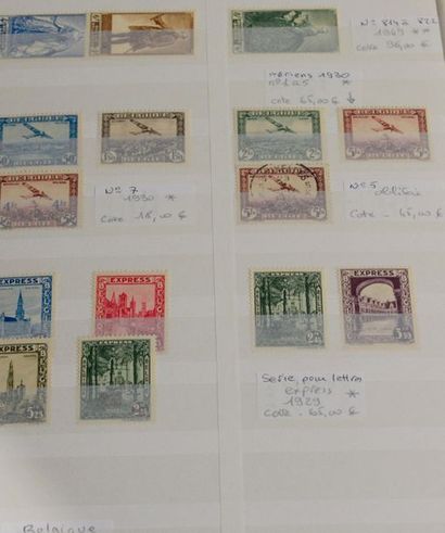 **/*/O 	14 Albums + 1 Boite. France SM et...