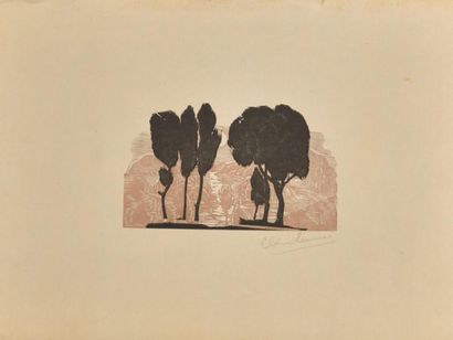 CLEMENT-SERVEAU (1886-1972). Lot de trois...
