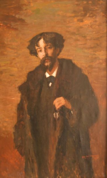 Jean-Gabriel DOMERGUE (1889-1962). Portrait...
