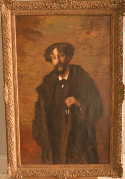 Jean-Gabriel DOMERGUE (1889-1962). Portrait...