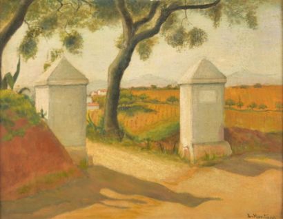 L. HONTANS (XXème). Le Pardon à Hyadra. 1935....