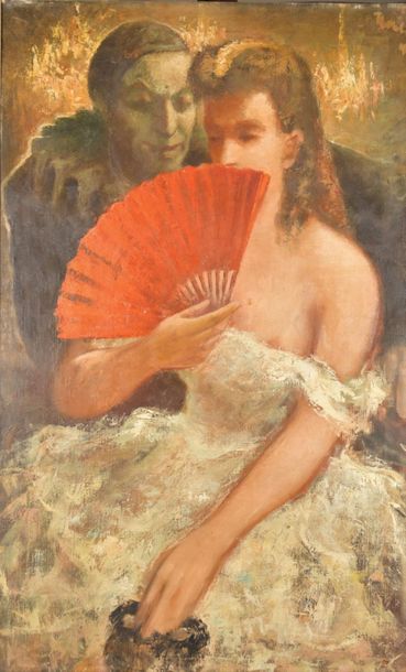 Rudolf KASTER (1914-2003). Au bal masqué....