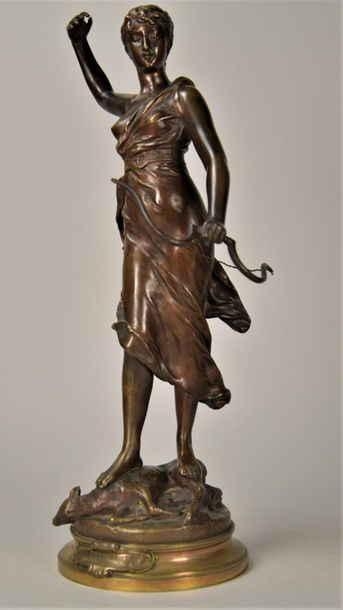 Henri Louis LEVASSEUR (1853-1934). Diane...
