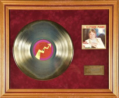 Disque d'or Claude François, 