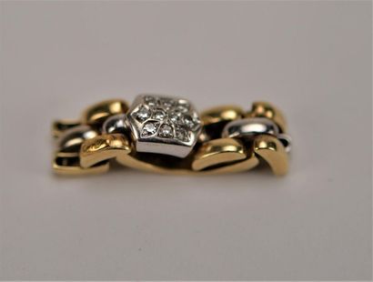Bague souple de style Panthère en or jaune...