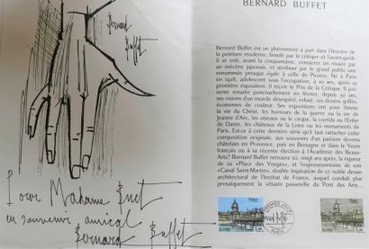 Bernard BUFFET (1928-1999) d'après. Deux...