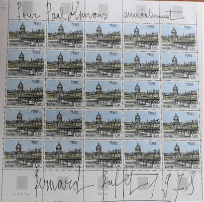 Bernard BUFFET (1928-1999) d'après. Planche...