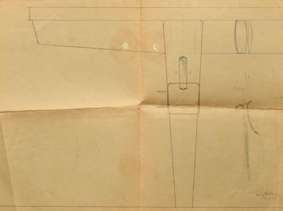 Emiel VERANNEMAN (1924-2004). 
Banquette...