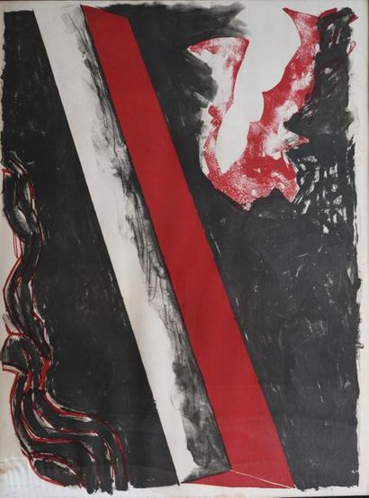 Michel DUPORT (né en 1943).
Lithographie...