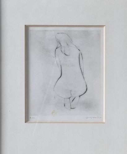 Jean-Marie GRANIER (1922-2007).
Femme nue...