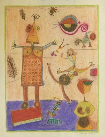 André MATHIAU (1933-2013). 
 Compositions...