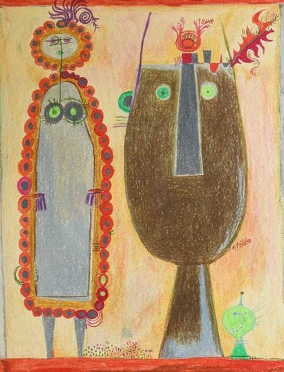 André MATHIAU (1933-2013). 
 Compositions...