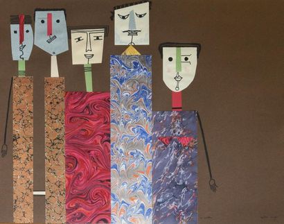 André MATHIAU (1933-2013). 
 Characters....