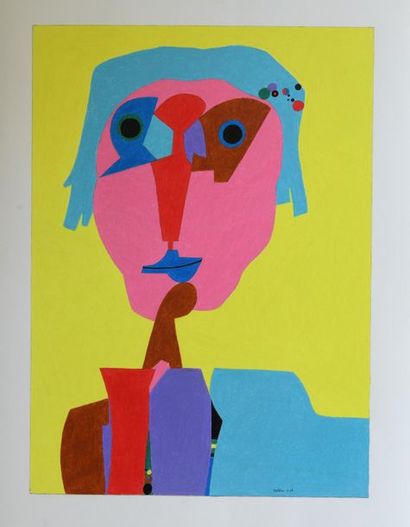 André MATHIAU (1933-2013). 
 Character on...