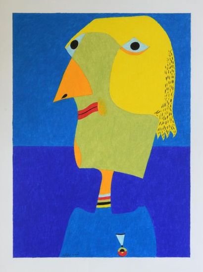 André MATHIAU (1933-2013). 
 Medal-winning...
