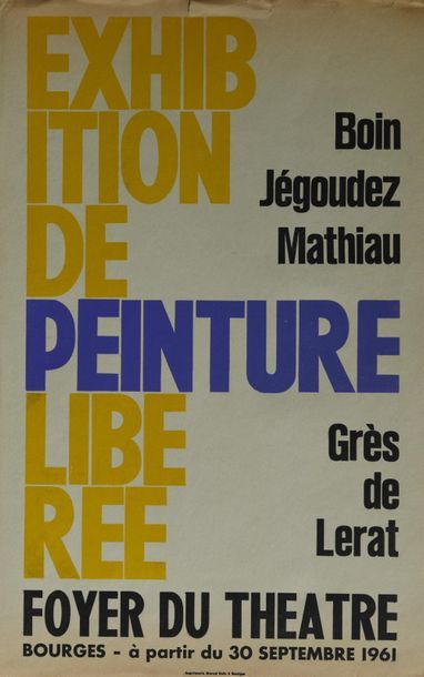 André MATHIAU (1933-2013). 
 Two compositions....