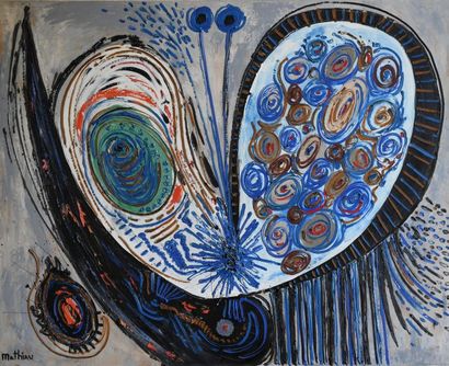 André MATHIAU (1933-2013). 
 Composition....