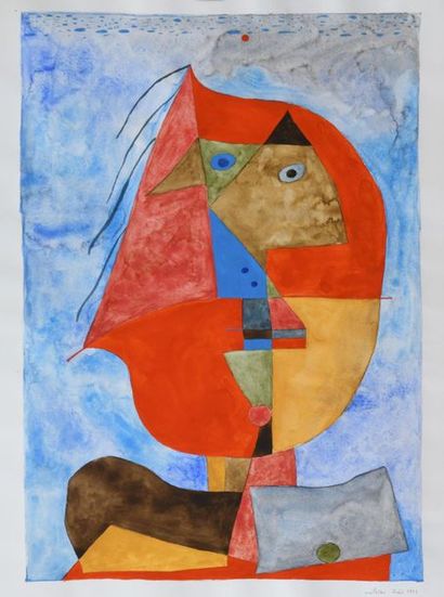 André MATHIAU (1933-2013).
Ensemble de deux...