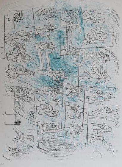 Roberto MATTA (1911-2002).
Composition en...
