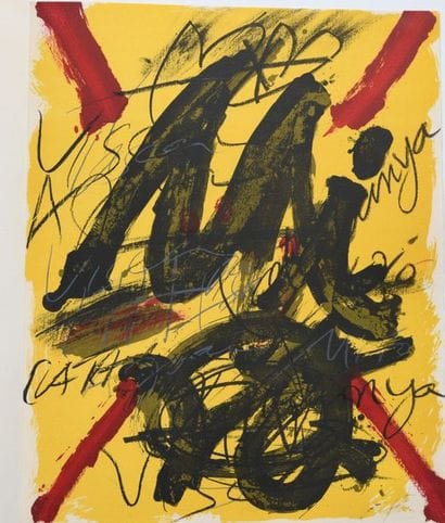 Antoni TAPIES (1923-2012).
