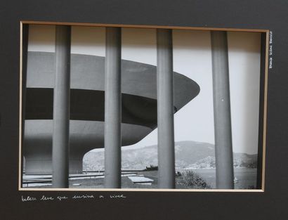 Architectural photography: Oscar Niemeyer.
Framed...