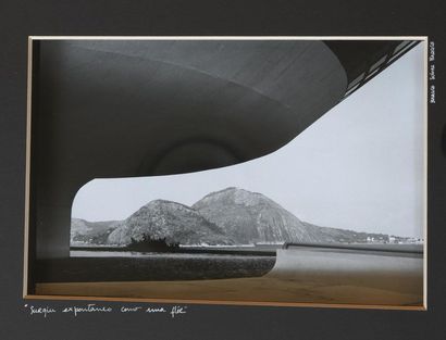 Architectural photography: Oscar Niemeyer.
Framed...